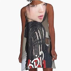 Baby Monster Drip Asa Forever Love In My Heart Billionaire Montiez A-Line Dress