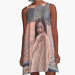 BabyMonster Ruka Forever Love in My Heart Billionaire Montiez A-Line Dress