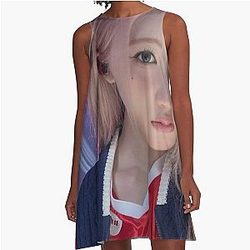 Baby Monster Rami Forever Like That Love In My Heart Billionaire Montiez A-Line Dress