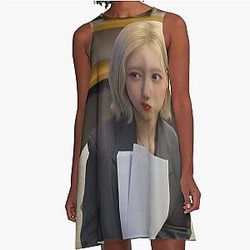 Baby Monster Rami Forever Like That Love in My Heart Billionaire Montiez A-Line Dress