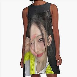 BabyMonster Ruka IN My Heart A-Line Dress