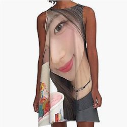 BabyMonster Ruka - We Go Up Merch Ruka Forever BabyMonster Vibes A-Line Dress