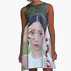 BabyMonster Ruka We Go Up Merch - Ruka Forever A-Line Dress