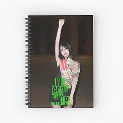 BabyMonster Ahyeon We Go Up Merch - Ahyeon Legendary Style, K-Pop Icon Spiral Notebook