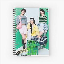Babymonster Ruka Ahyeon and Asa WE Go Up Merch – Forever Babymonster Vibes Spiral Notebook
