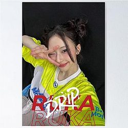 Babymonster Drip Ruka Forever Like That Love in My Heart Billionaire Montiez Poster