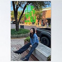 Baby Monster Ruka We Go Up Merch - Ruka Forever Baby Monster Vibes Poster