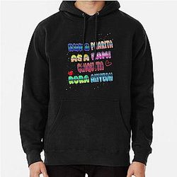 Babymonster Gradient Name Art Hoodie