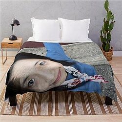 BabyMonster Ruka We Go Up Merch - Ruka Forever, BabyMonster Vibes Throw Blanket