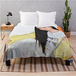 Babymonster Ruka we go up merch - Ruka forever, Babymonster vibes throw blanket