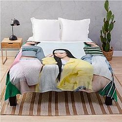 BabyMonster Ruka, Ahyeon, and Asa We Go Up Merch – Forever BabyMonster Vibes Throw Blanket