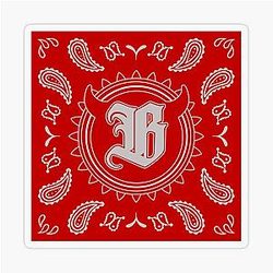 BABYMONSTER - DRIP Transparent Bandana Sticker