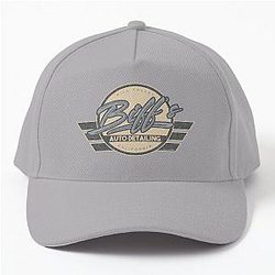 Biff's Auto Detailing Back To The Future Movie Baseball Cap