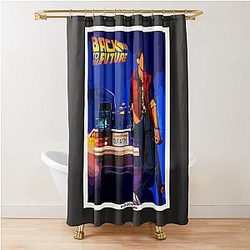 Back to Future Shower Curtain