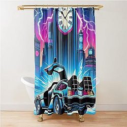 Back to Future Shower Curtain
