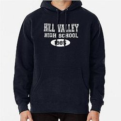 Hill Valley High School 1985 Back to the Future Pullover Hoodie