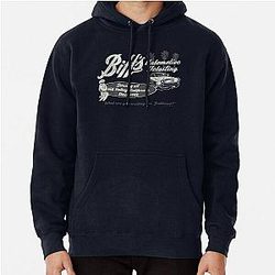 Biff's Auto Detail Back to the Future Pullover Hoodie (C) UCS LLC and Amblin)
