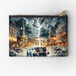 Back to Future Reimagined Zipper Pouch