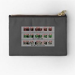 Back to the Future Time Circuits 2015 Zipper Pouch