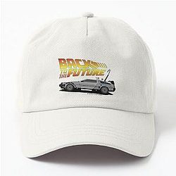DeLorean Back to the Future Dad Hat