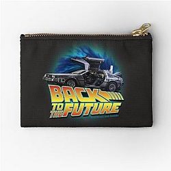 Back to the future movie. DeLorean in Time Pouch