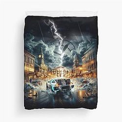 Back to the Future Duvet Cover