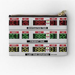 Back to the Future 2 Droid Time Travel Display Zipper Pouch