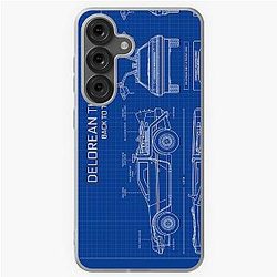 DeLorean Time Machine - Back to the Future Samsung Galaxy Case