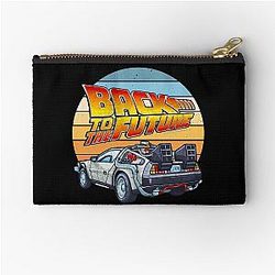 Back to the Future DMC DeLorean Zipper Pouch