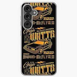 Giga Watts Garage Back to the Future DeLorean Samsung Galaxy Soft Case