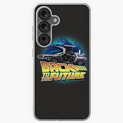 Back to the future movie Delorean in time soft case