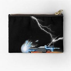 Back to the future Zipper Pouch