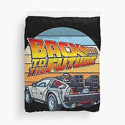 Back to the Future Duvet Cover