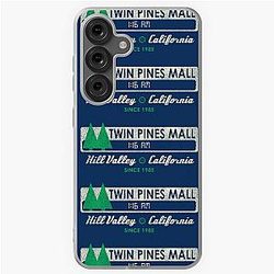 Twin Pines Mall Sign Worn Back to the Future Samsung Galaxy Case
