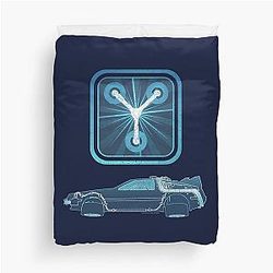 Back to the Future Duvet Cover