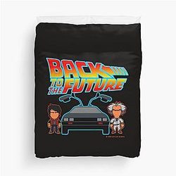 Back to the Future Cartoon Duvet Cover