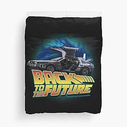 Back to the Future Time Duvet Cover