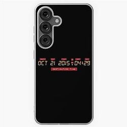 Officially Licensed Back to the Future Samsung Galaxy Soft Case DeLorean Numbers
