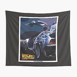 Back to the Future Poster Tapestry