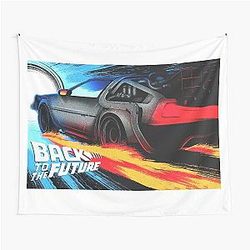 Vintage Back to the Future Poster Tapestry