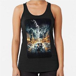 Back to Future Racerback Tank Top