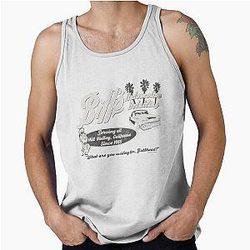 Biff's Auto Detail Back to the Future Tank Top