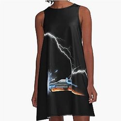 Back to the Future A-Line Dress