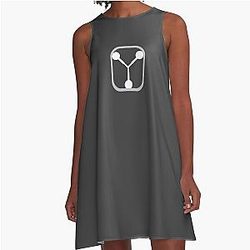 Flux Capacitor - Back to the Future A Line Dress