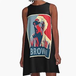 Back to the Future Doc Brown A-Line Dress