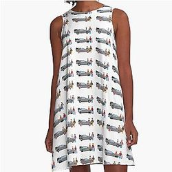 Back to the Future A-Line Dress