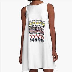 Favorites From Back To The Future A Line Dress