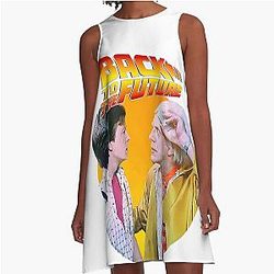 Back to the Future A-Line Dress