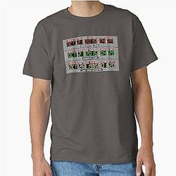 Back to Future Time Circuits 2015 Classic T-Shirt