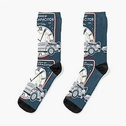 Back to the Future Commemorative Badge Socks